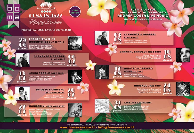 Realizzazione calendario eventi