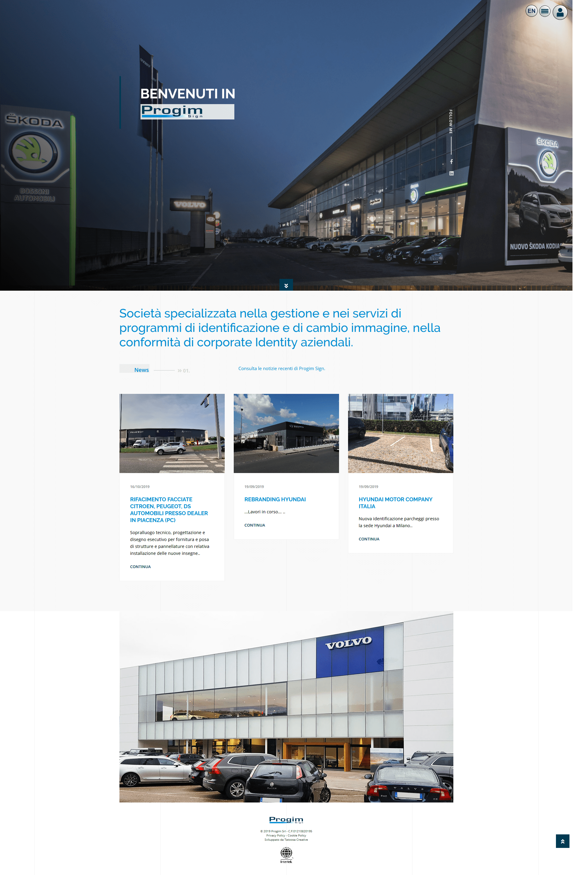 Progim Srl 1 - savona sito web a crema
