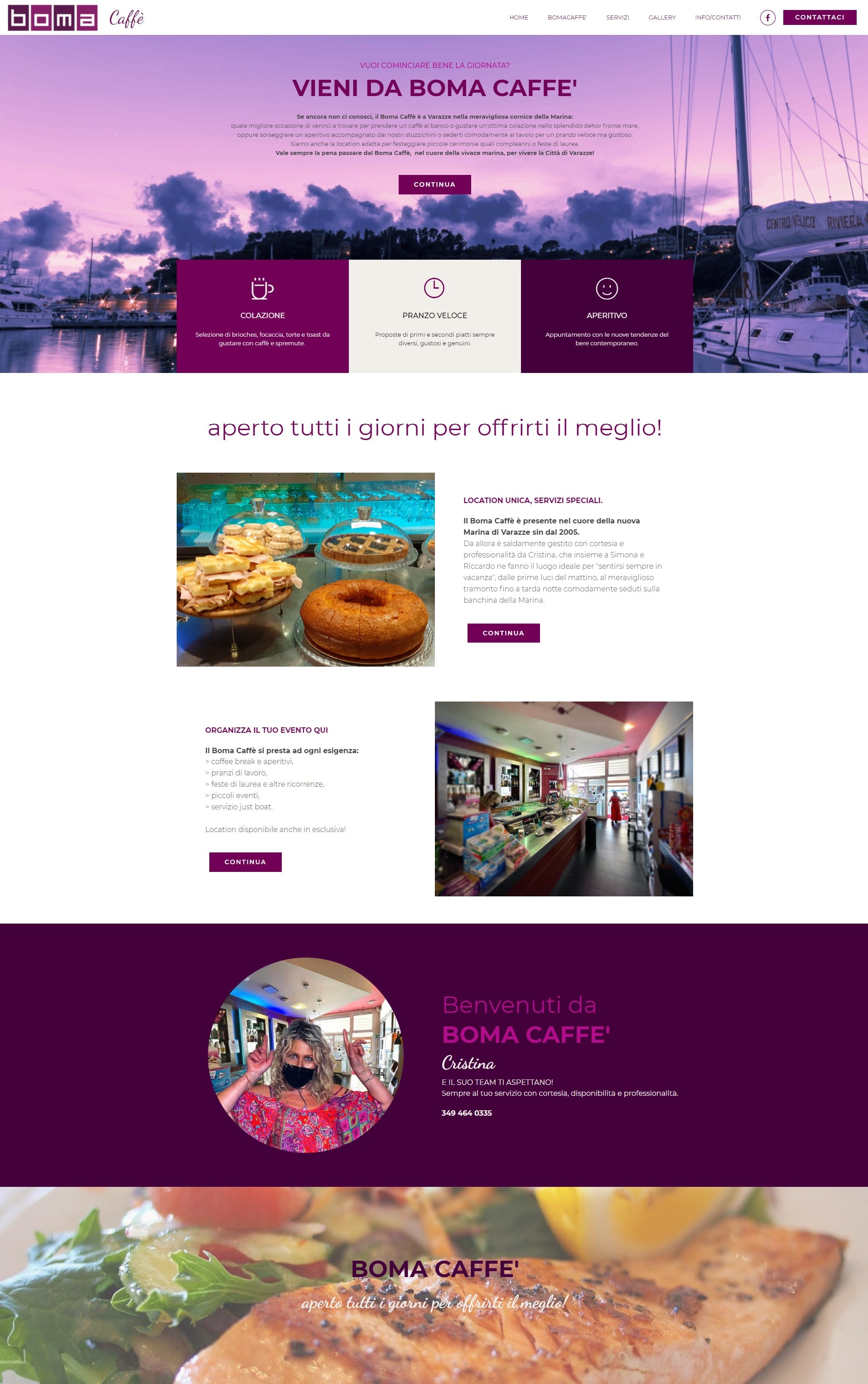 Boma Caffè 1 - savona sito web bar