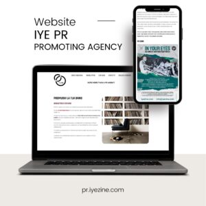 Sito WordPress per PR musicale PRIYE | Tatoosa Creative